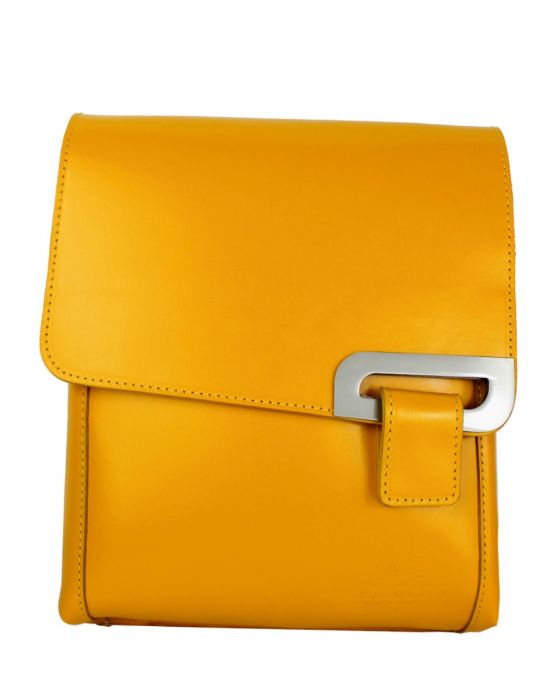 Yellow Messenger Bag with Long Adjustable Strap