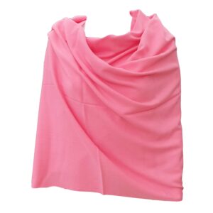 Photo showing Bubble gum pink pashmina scarf