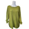 lime green jumper front view
