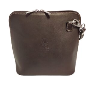 Brown Leather Messenger Bag