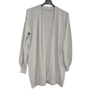 Long Cream Cardigan