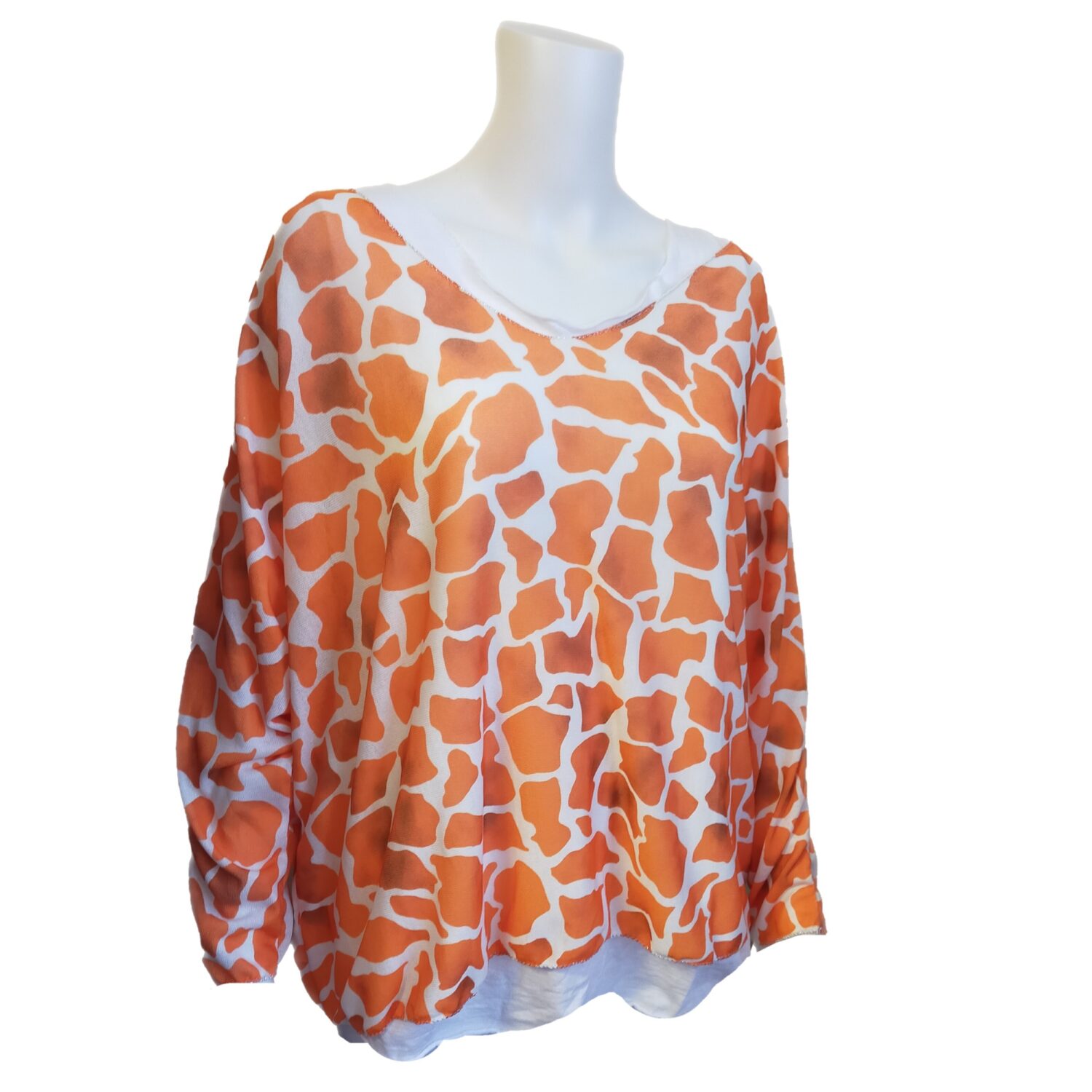 Orange Giraffe Top - Image 2