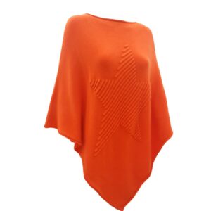 Orange Star Poncho