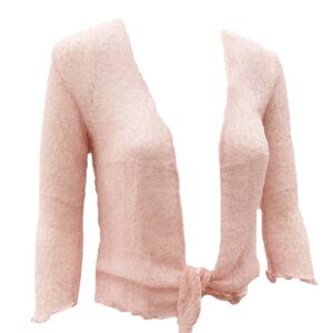 Pale Pink Fine Knit Top