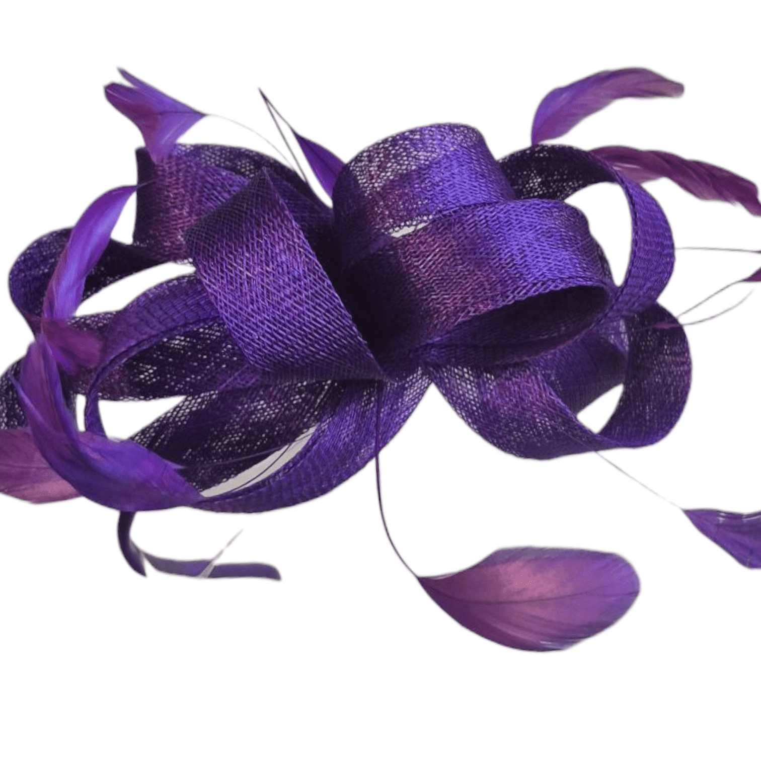 Purple Fascinator - Image 2