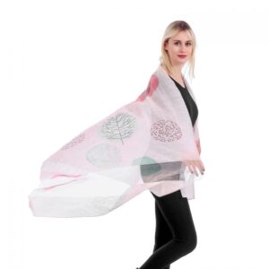 Pink Tree Scarf