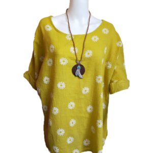 Yellow Daisy Blouse