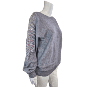 Grey Sparkle Sleeve