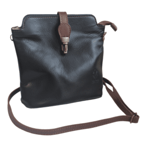 Black Soft Leather Bag