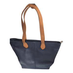 Navy Soft Leather Bag