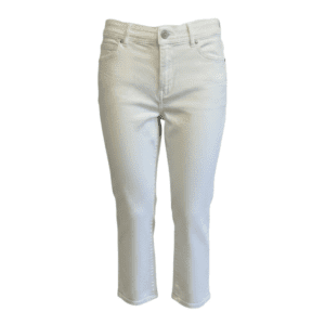 White Cropped Jeans (Petite)