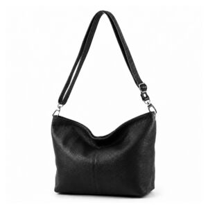 Soft Black Leather Bag
