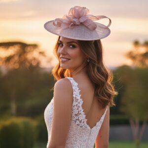 Pale Pink Hat /Fascinator