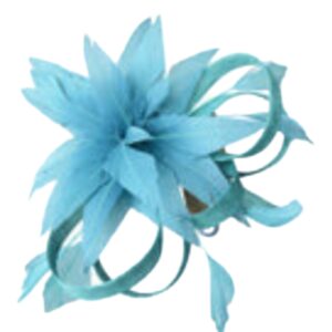 Light Blue Fascinator
